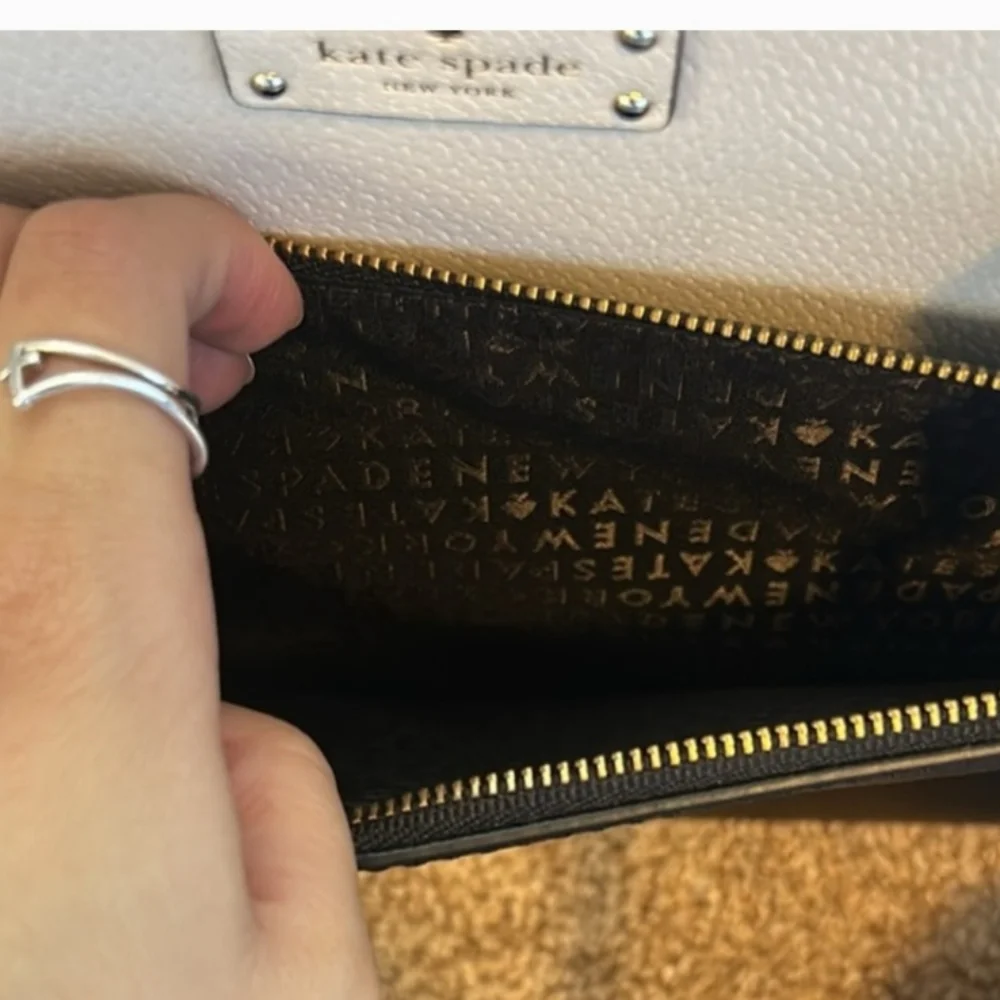 Kate Spade Maeve Shoulder Bag Grove Street Black/White Shoulder Bag Tote